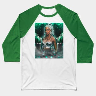 Jade Cargill - Green Mania Baseball T-Shirt